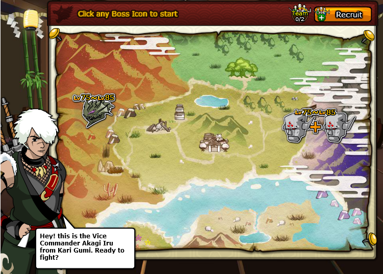 Hunting House's world map
